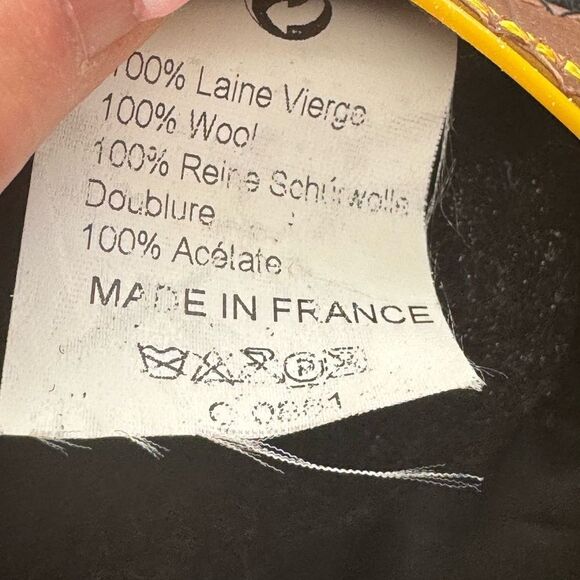 Chantaco impermeable Pure Laine made in France black Beret main image 6